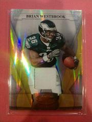 Brian Westbrook [Mirror Gold] Football Cards 2008 Leaf Certified Materials Prices