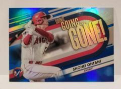 Shohei Ohtani [Blue] Baseball Cards 2023 Topps Pristine Going Gone Prices