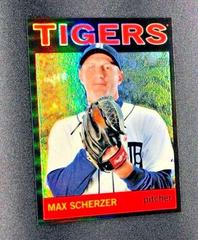 Max Scherzer [Black Refractor] Baseball Cards 2013 Topps Heritage Chrome Prices