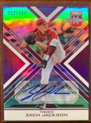 Zach Jackson [Autograph Aspirations Purple] #110 Baseball Cards 2016 Panini Elite Extra Edition Prices
