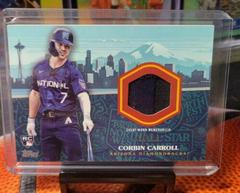 Corbin Carroll [Red] Baseball Cards 2023 Topps Update All Star Stitches Prices