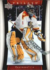 Roberto Luongo #40 Hockey Cards 2005 Upper Deck Trilogy Prices