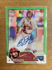 Ben DeLuzio [Green] Baseball Cards 2023 Topps Chrome Update Rookie Autographs Prices