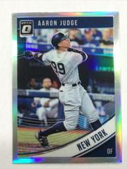 Aaron Judge [Batting Stance Holo] #114 Baseball Cards 2018 Panini Donruss Optic Prices