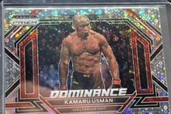 Kamaru Usman [Silver] #13 Ufc Cards 2023 Panini Prizm UFC Dominance Prices