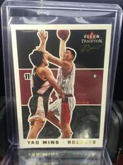 Yao Ming [Crystal] Basketball Cards 2003 Fleer Prices