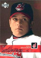 Earl Snyder Baseball Cards 2003 Upper Deck Prices