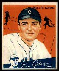 Willie Kamm #60 Baseball Cards 1934 World Wide Gum Prices
