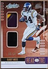 Randy Moss Football Cards 2019 Panini Absolute Head to Toe Prices