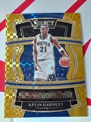 Kevin Garnett [Gold Prizm] Basketball Cards 2021 Panini Select Company Prices