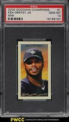 Ken Griffey Jr. [Mini] #1 Baseball Cards 2009 Goodwin Champions Prices