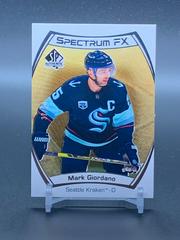 Mark Giordano [Gold] #S-16 Hockey Cards 2021 SP Authentic Spectrum FX Prices