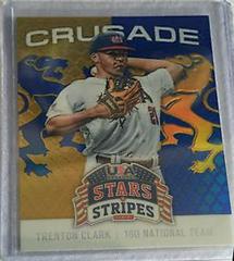 Trenton Clark [Crusade Blue] #94 Baseball Cards 2015 Panini USA Stars & Stripes Prices