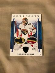 Spencer Knight [Material Black] Hockey Cards 2022 Upper Deck Artifacts Prices
