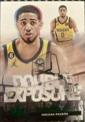 Tyrese Haliburton [Jade] #2 Basketball Cards 2023 Panini Court Kings Double Exposure Prices