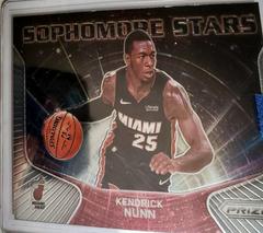 Kendrick Nunn #9 Basketball Cards 2020 Panini Prizm Sophomore Stars Prices