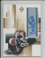 Ben Watson [Radiance] #FS-BE Football Cards 2004 Upper Deck Finite Signatures Prices