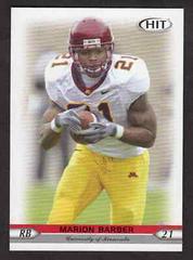 Marion Barber Football Cards 2005 Sage Hit Prices