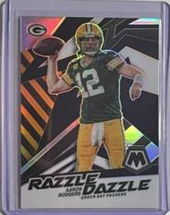 Aaron Rodgers #RD-2 Football Cards 2022 Panini Mosaic Razzle Dazzle Prices