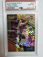 Trae Young [Copper Prizm] #249 Basketball Cards 2018 Panini Select Prices