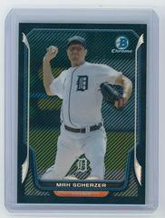 Max Scherzer [Black Static Refractor] #36 Baseball Cards 2014 Bowman Chrome Prices