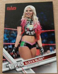 Alexa Bliss Wrestling Cards 2017 Topps WWE Then Now Forever Roster Updates Prices