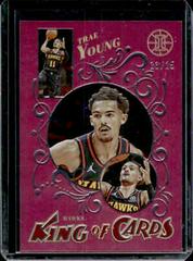 Trae Young [Pink] #10 Basketball Cards 2021 Panini Illusions King of Cards Prices