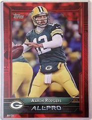 Aaron Rodgers [60th Anniversary Red] #252 Football Cards 2015 Topps Prices