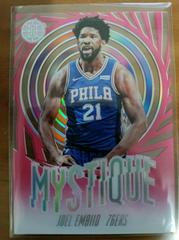 Joel Embiid [Pink] #5 Basketball Cards 2019 Panini Illusions Mystique Prices