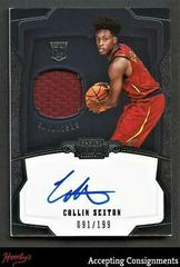 Collin Sexton [Autograph Jersey] #155 Basketball Cards 2018 Panini Dominion Prices