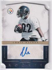 Chris Rainey [Spectrum Platinum Autograph] #116 Football Cards 2012 Panini Absolute Prices