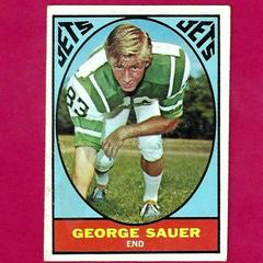 George Sauer #101 Football Cards 1967 Topps Prices