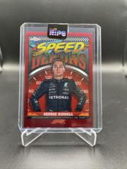 George Russell [Red Refractor] #SD-GR Racing Cards 2023 Topps Chrome Formula 1 Speed Demons Prices