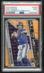 Kirk Cousins [Orange Fluorescent] #WW-8 Football Cards 2022 Panini Mosaic Will to Win Prices