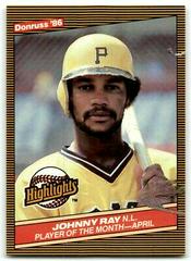 Johnny Ray #9 Baseball Cards 1986 Donruss Highlights Prices
