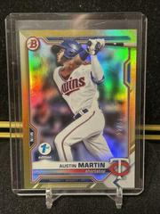 Austin Martin [Gold Foil] #BD-19 Baseball Cards 2021 Bowman Draft 1st Edition Prices