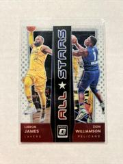 LeBron James, Zion Williamson Basketball Cards 2021 Panini Donruss Optic All Stars Prices