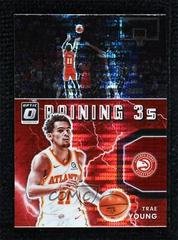 Trae Young [Red Pulsar] #1 Basketball Cards 2021 Panini Donruss Optic Raining 3s Prices