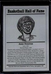 Anne Donovan Basketball Cards 1986 Hall of Fame Metallic Prices