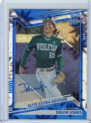 Druw Jones [Blue Signature] Baseball Cards 2022 Panini Elite Extra Edition Prices