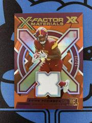 Brian Robinson Jr. [Orange] #XFM-BRJ Football Cards 2022 Panini XR X Factor Materials Prices