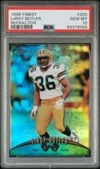 LeRoy Butler [Refractor] #255 Football Cards 1998 Topps Finest Prices