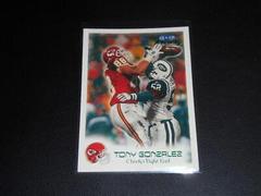 Tony Gonzalez [Stealth] #85 Football Cards 1999 Fleer Focus Prices