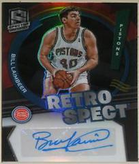 Bill Laimbeer Basketball Cards 2021 Panini Spectra RetroSpect Autographs Prices