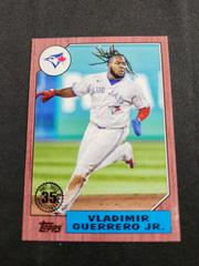 Vladimir Guerrero Jr. [Red] #87TBU-50 Baseball Cards 2022 Topps Update 1987 Prices