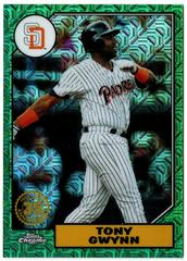 Tony Gwynn [Green] Baseball Cards 2022 Topps Silver Pack 1987 Chrome Prices
