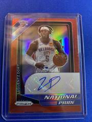Luguentz Dort #NPS-LGD Basketball Cards 2020 Panini Chronicles National Pride Signatures Prices