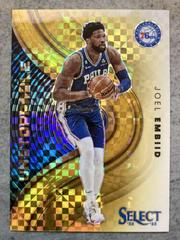 Joel Embiid [Gold] #5 Basketball Cards 2022 Panini Select Unstoppable Prices
