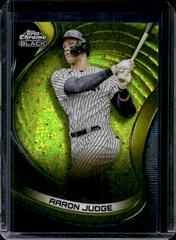 Aaron Judge [Gold Mini Diamond] #56 Baseball Cards 2022 Topps Chrome Black Prices
