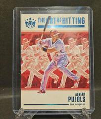 Albert Pujols Baseball Cards 2021 Panini Diamond Kings The Art of Hitting Prices